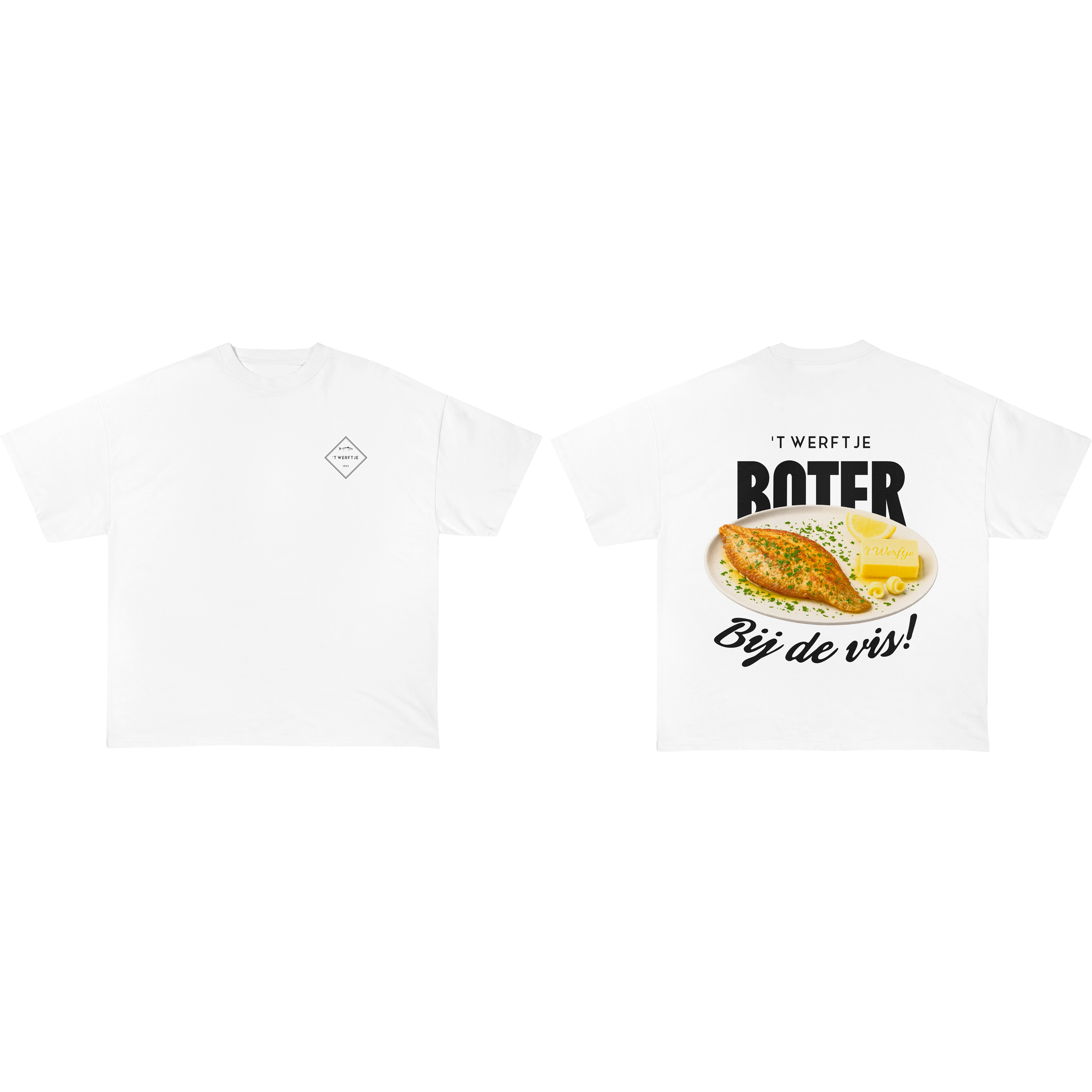 't Werftje "Boter bij de vis" T-shirt