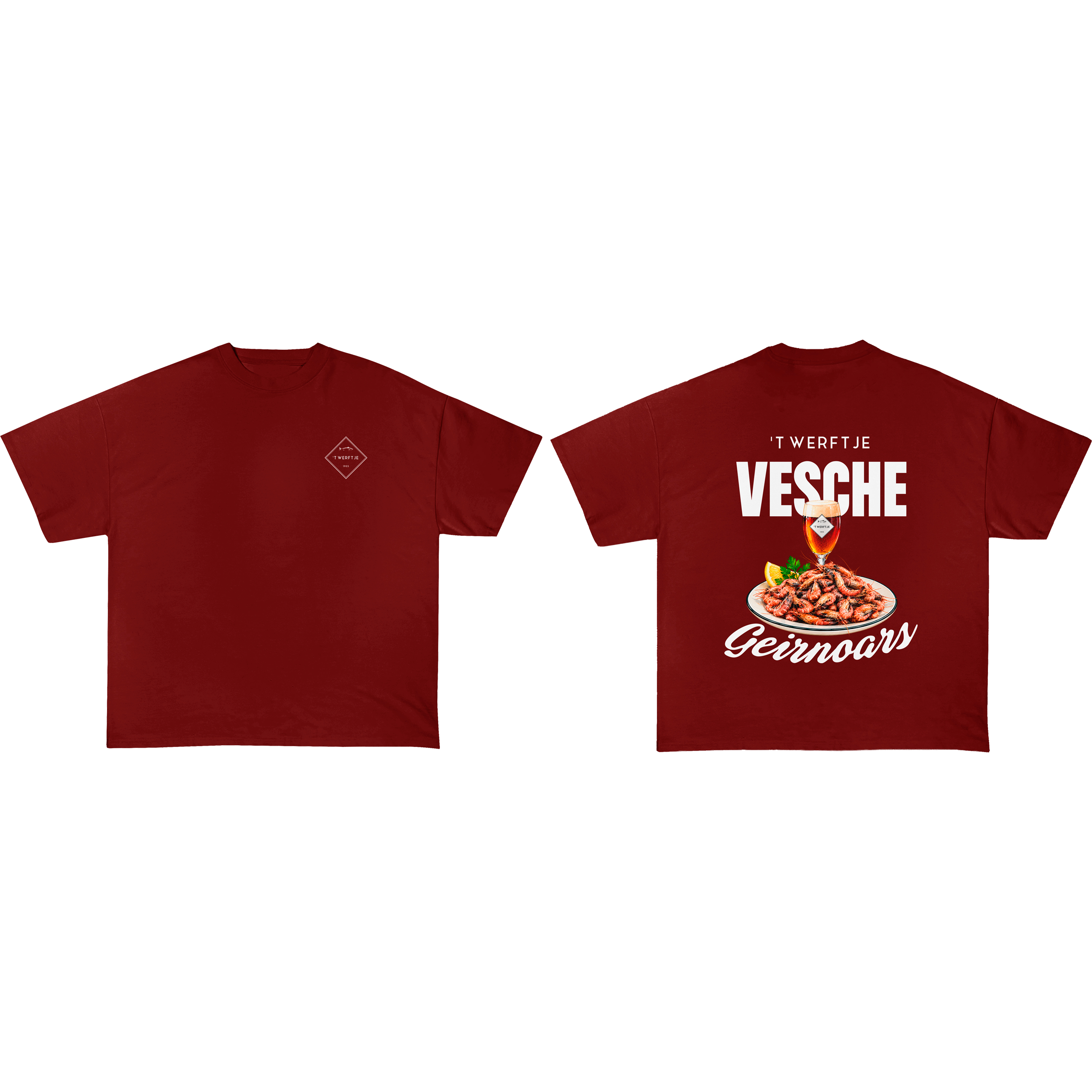 't Werftje "Vesche geirnoars" T-shirt