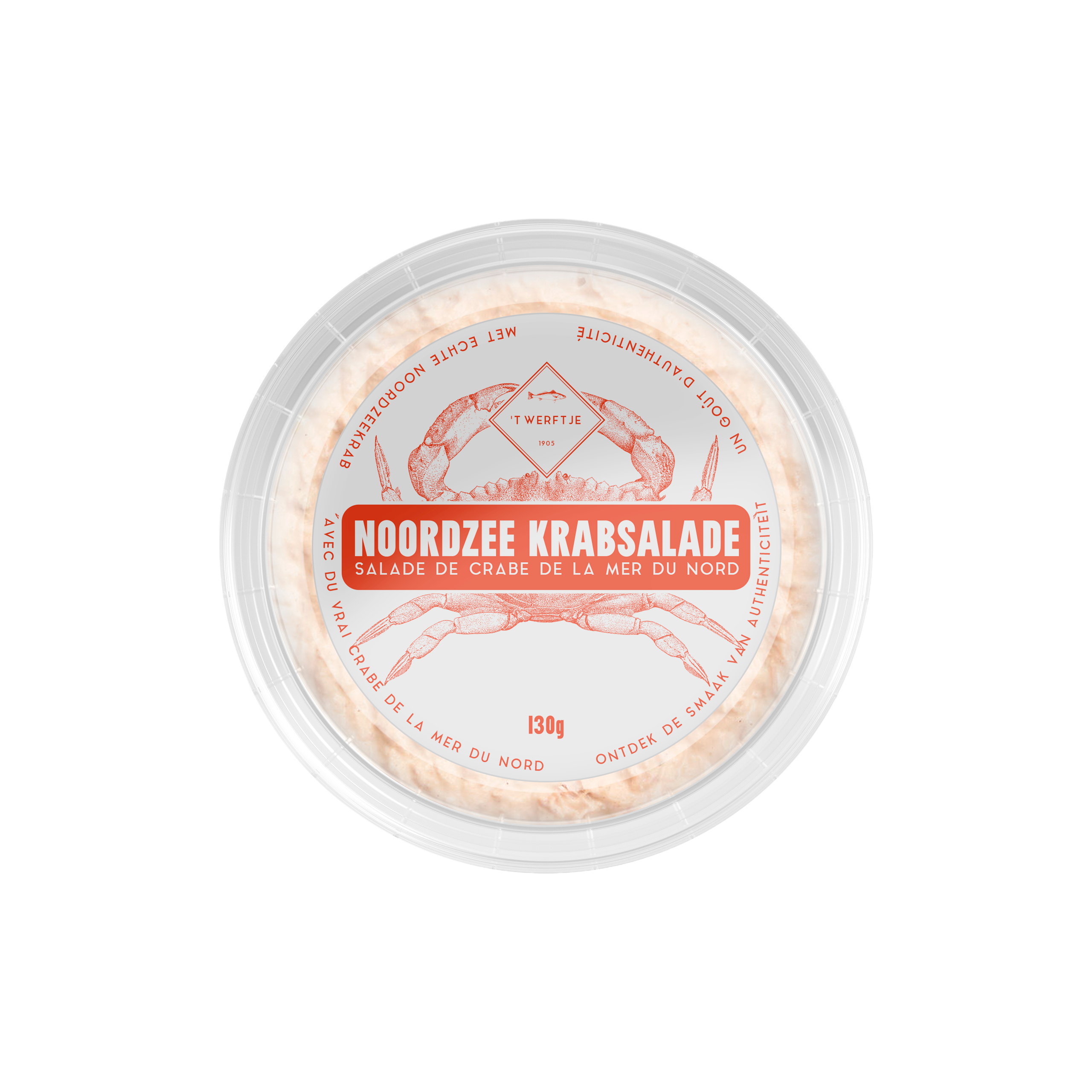 Noordzeekrabsalade